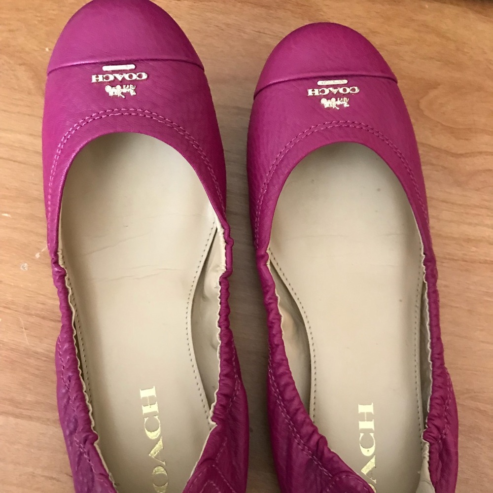 Coach flats,